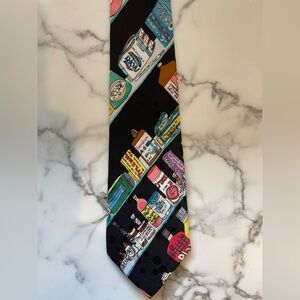 Nicole Miller 100% Silk Tie - 1990 - Men’s Grooming Tie ;)